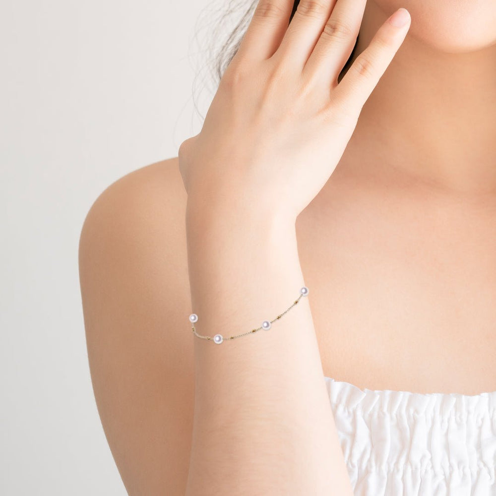K18/K14 bracelet collection | Tensei Pearl Online Store 天成真珠