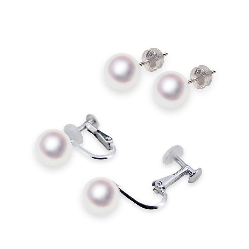 8.5～9.0㎜ Color no -toning piercing or earring set Teri: B roll: A: A: B -TENSEI PEARL ONLINE STORE Tenari Pearl Official Mail Order Shop