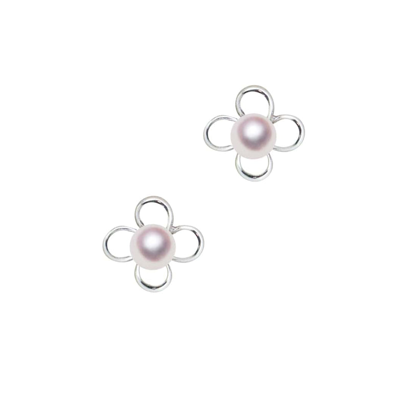 K14WG 4.0㎜ Design Earrings -TENSEI PEARL ONLINE STORE Tenari Pearl Official Mail Order Shop