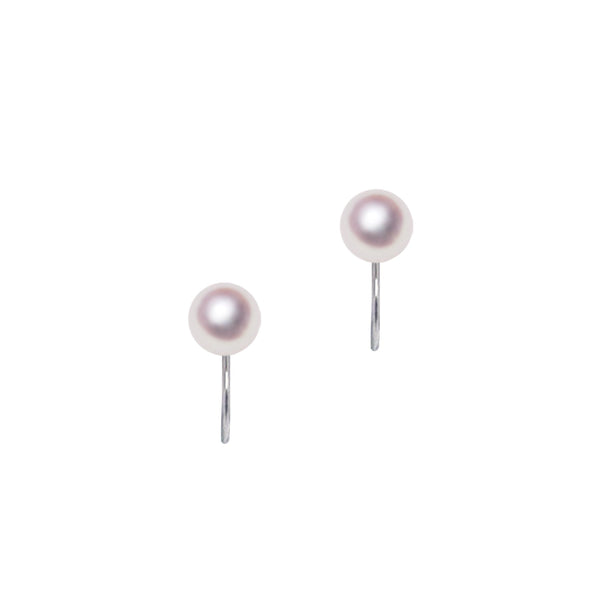 K14WG 6.5㎜ Simple earrings -TENSEI PEARL ONLINE STORE Tenari Pearl Official Mail Order Shop