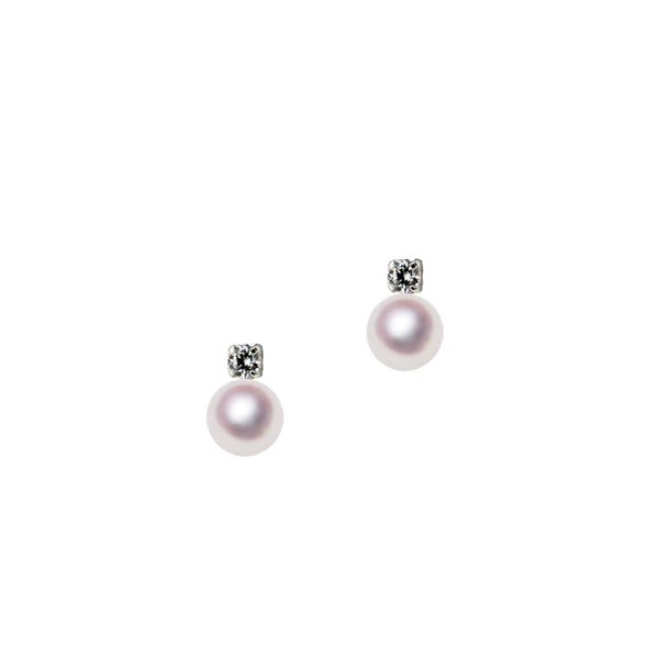 K14WG 6.5㎜ Design Earrings -TENSEI PEARL ONLINE STORE Tenari Pearl Official Mail Order Shop
