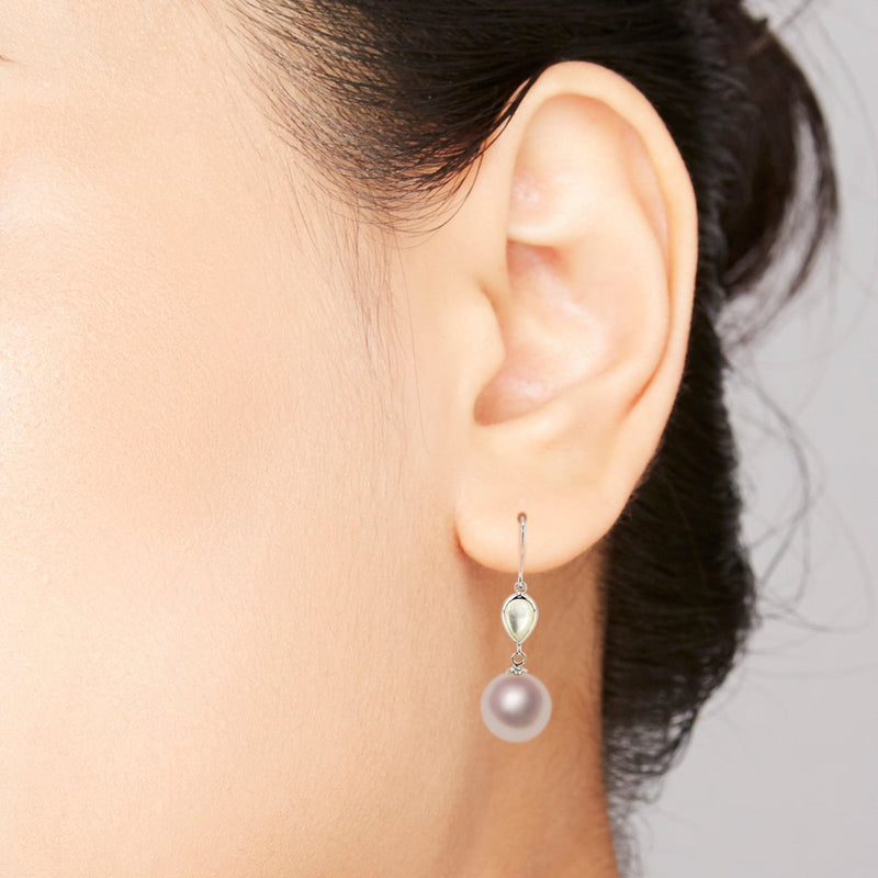 K14WG 7.0㎜ Design Earrings -TENSEI PEARL ONLINE STORE Tenari Pearl Official Mail Order Shop