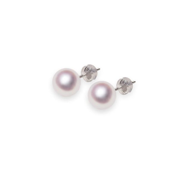 K14WG 8.5㎜ Simple earrings -TENSEI PEARL ONLINE STORE Tenari Pearl Official Mail Order Shop