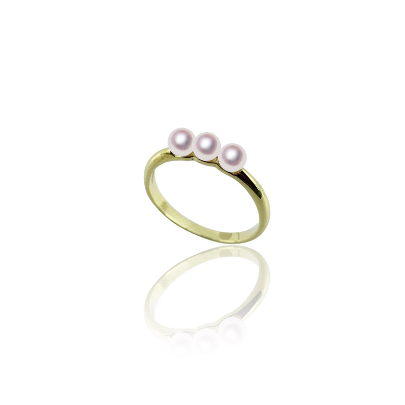 K18 3.5㎜ Ring -TENSEI PEARL ONLINE STORE Tensei Pearl Official Mail Order Shop