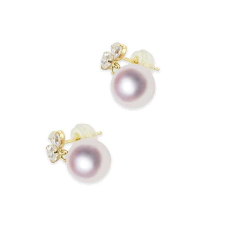 K18 7.5㎜ Design Earrings -TENSEI PEARL ONLINE STORE Tensei Pearl Official Mail Order Shop