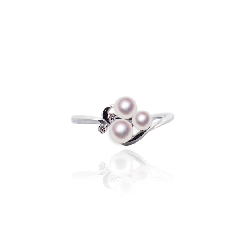 K18WG 3.0 ~ 4.0㎜ Ring --Tensei Pearl Online Store Tensei Pearl Official Mail Order Shop