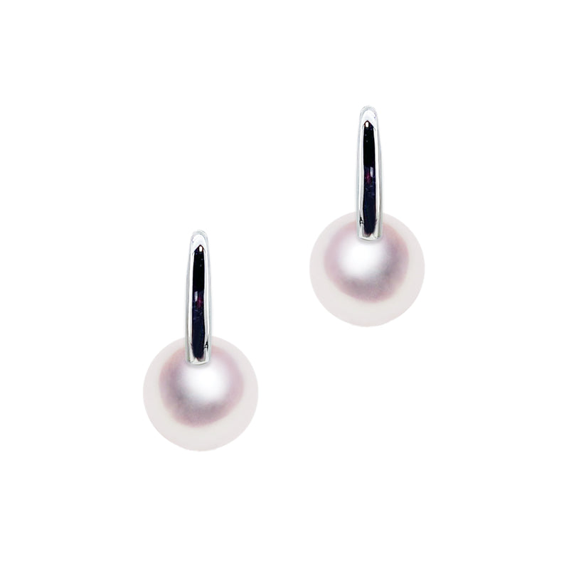 K18WG 9.0㎜ Design Earrings -TENSEI PEARL ONLINE STORE Tenari Pearl Official Mail Order Shop