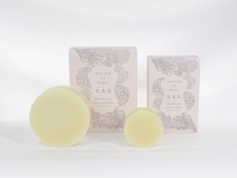 Flower pearl skin care soap NF 70g --TenSEI PEARL ONLINE STORE Tensei Pearl Official Mail Order Shop