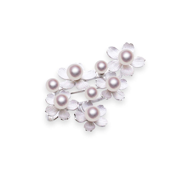 SV 5.0 ~ 7.0 mm brooch cherry blossoms -TENSEI PEARL ONLINE STORE Tenari Pearl Official Mail Order Shop
