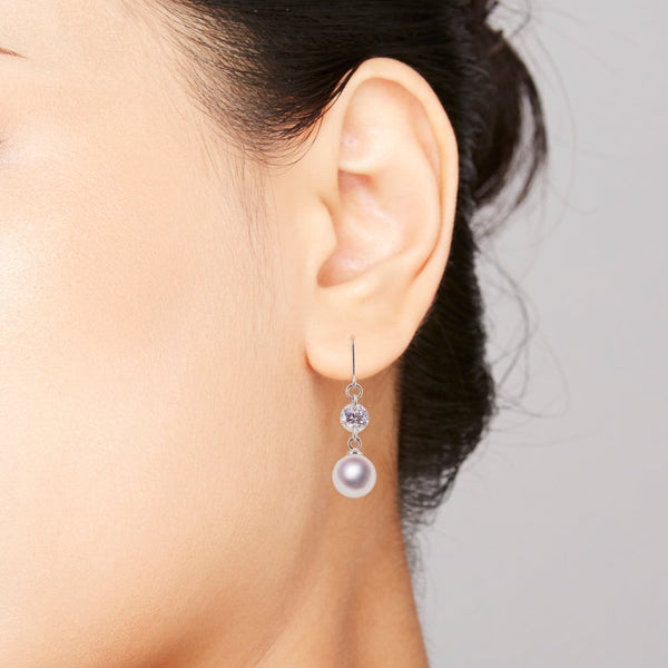 SV 7.5㎜ Design Earrings -TENSEI PEARL ONLINE STORE Tenari Pearl Official Mail Order Shop