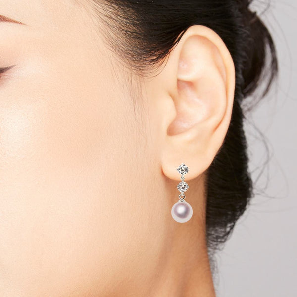 SV 7.5㎜ Design earrings -TENSEI PEARL ONLINE STORE Tenari Pearl Official Mail Order Shop