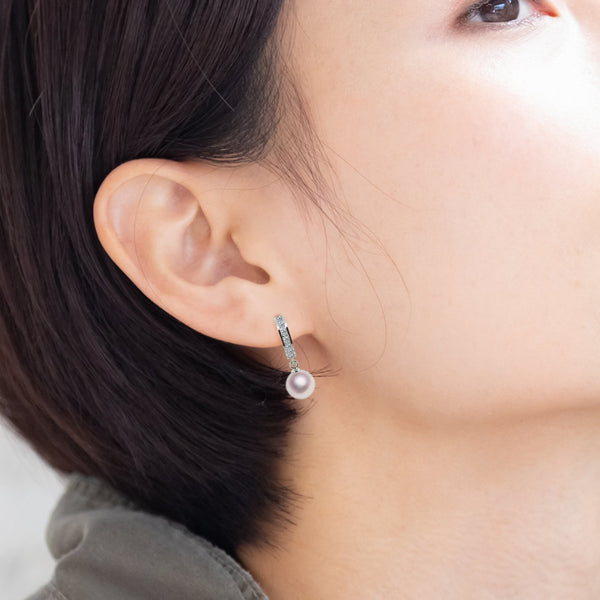 SV 8.0㎜ Design Earrings -TENSEI PEARL ONLINE STORE Tenari Pearl Official Mail Order Shop