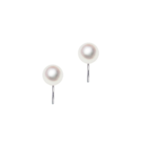 SV 8.0㎜ Unchecked Color Simple Earrings -TENSEI PEARL ONLINE STORE Tensei Pearl Official Mail Order Shop